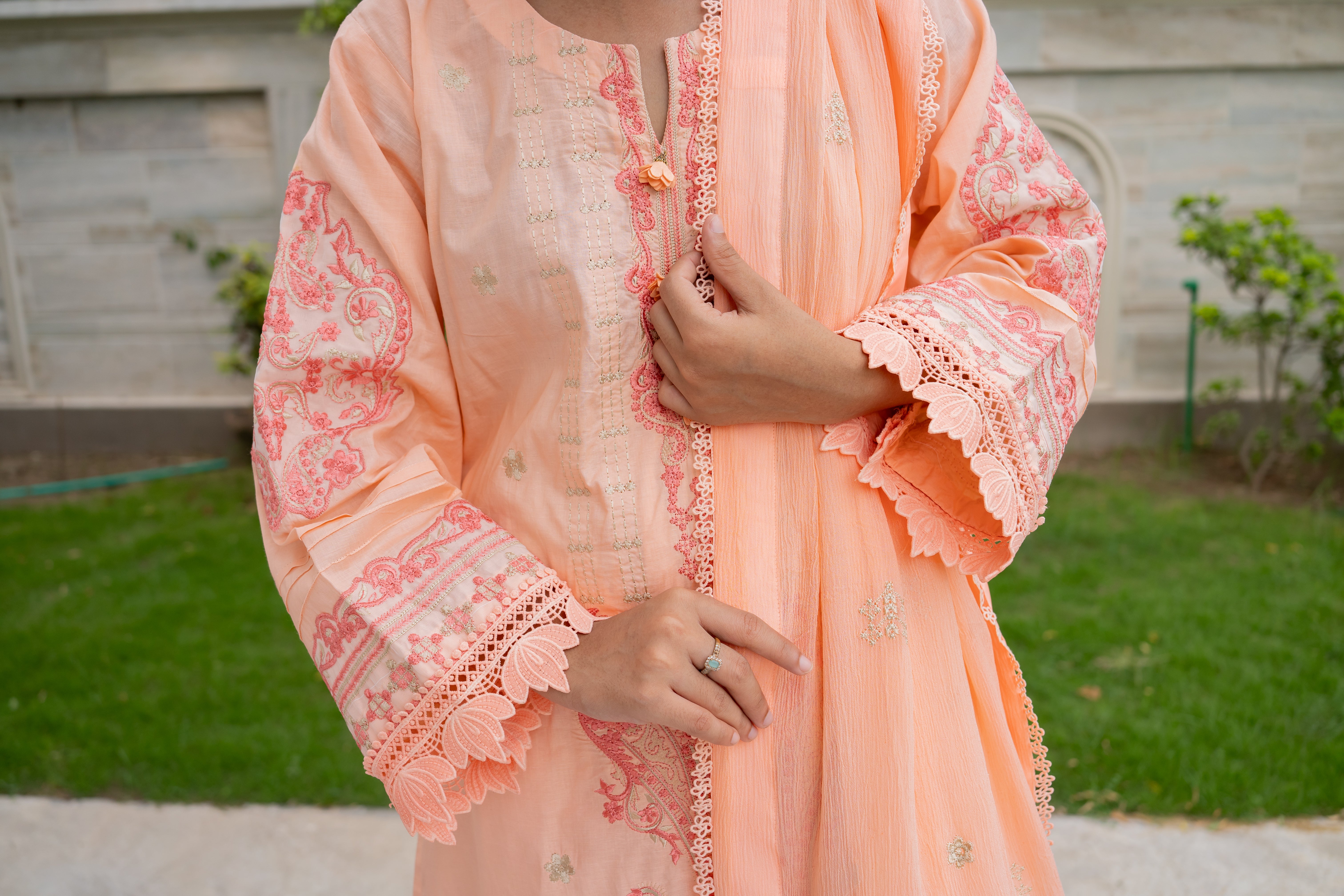 LIGHT SALMON - UNSTITCHED