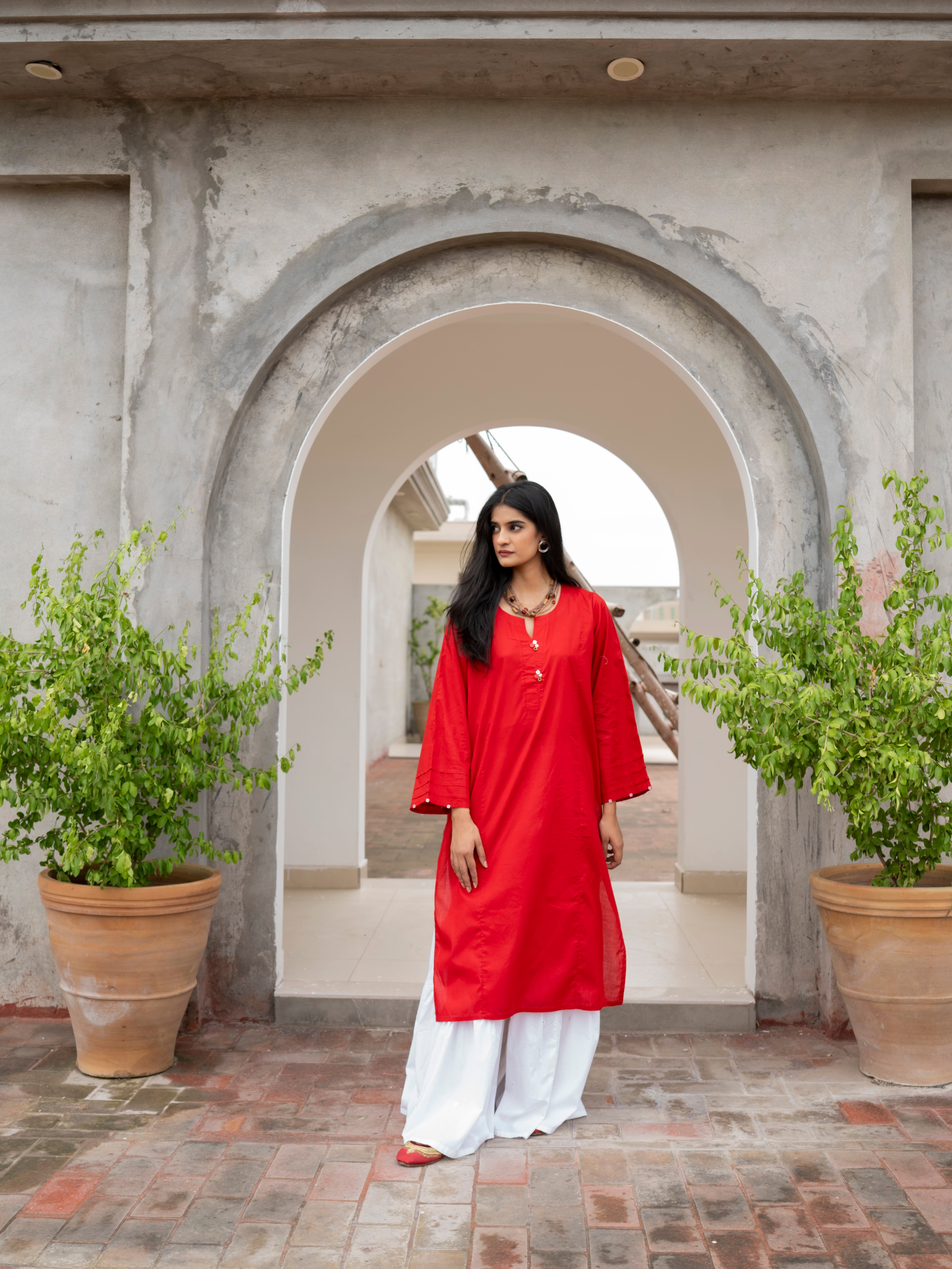 RUBY GLOW - STITCHED