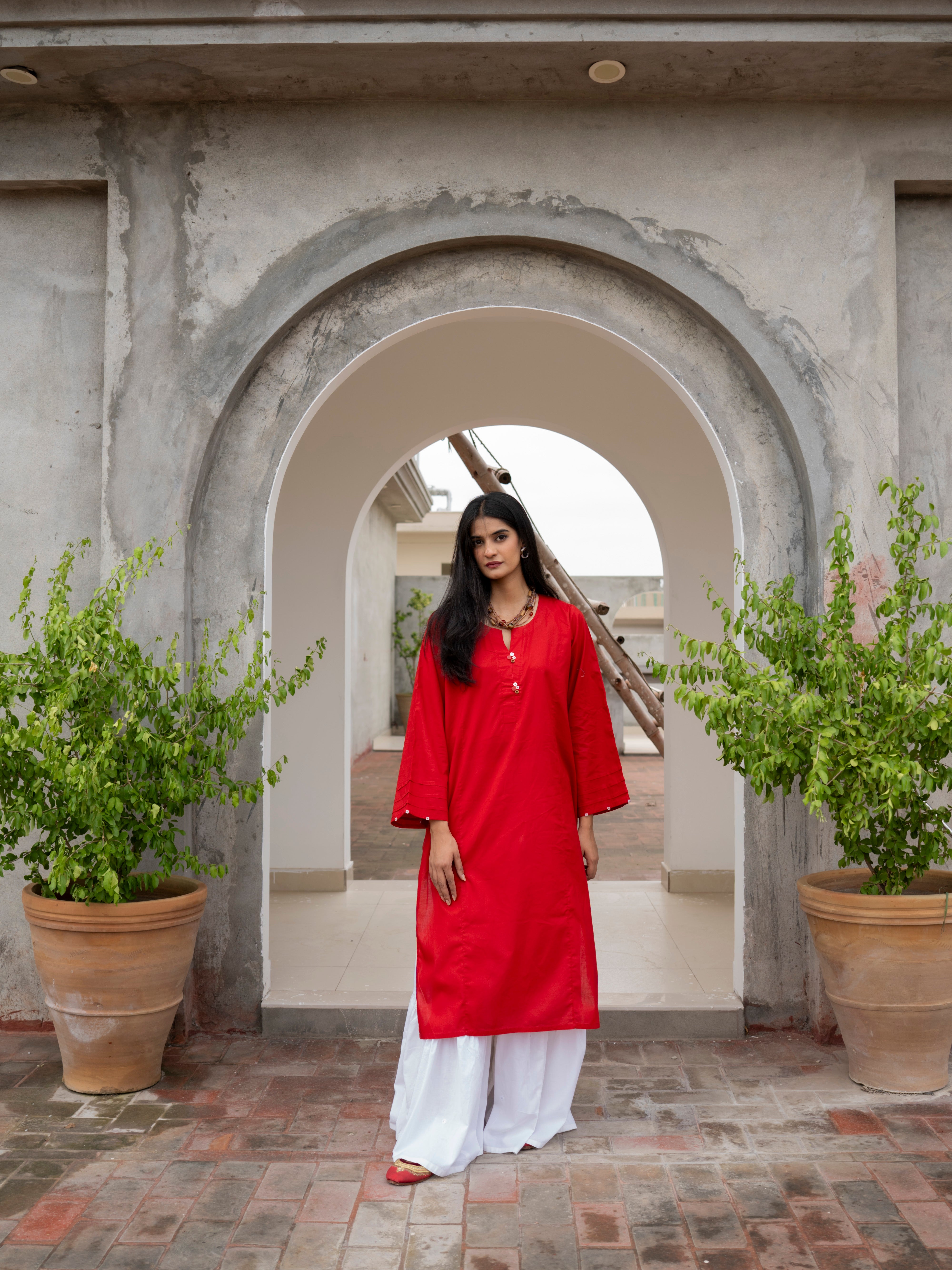 RUBY GLOW - STITCHED