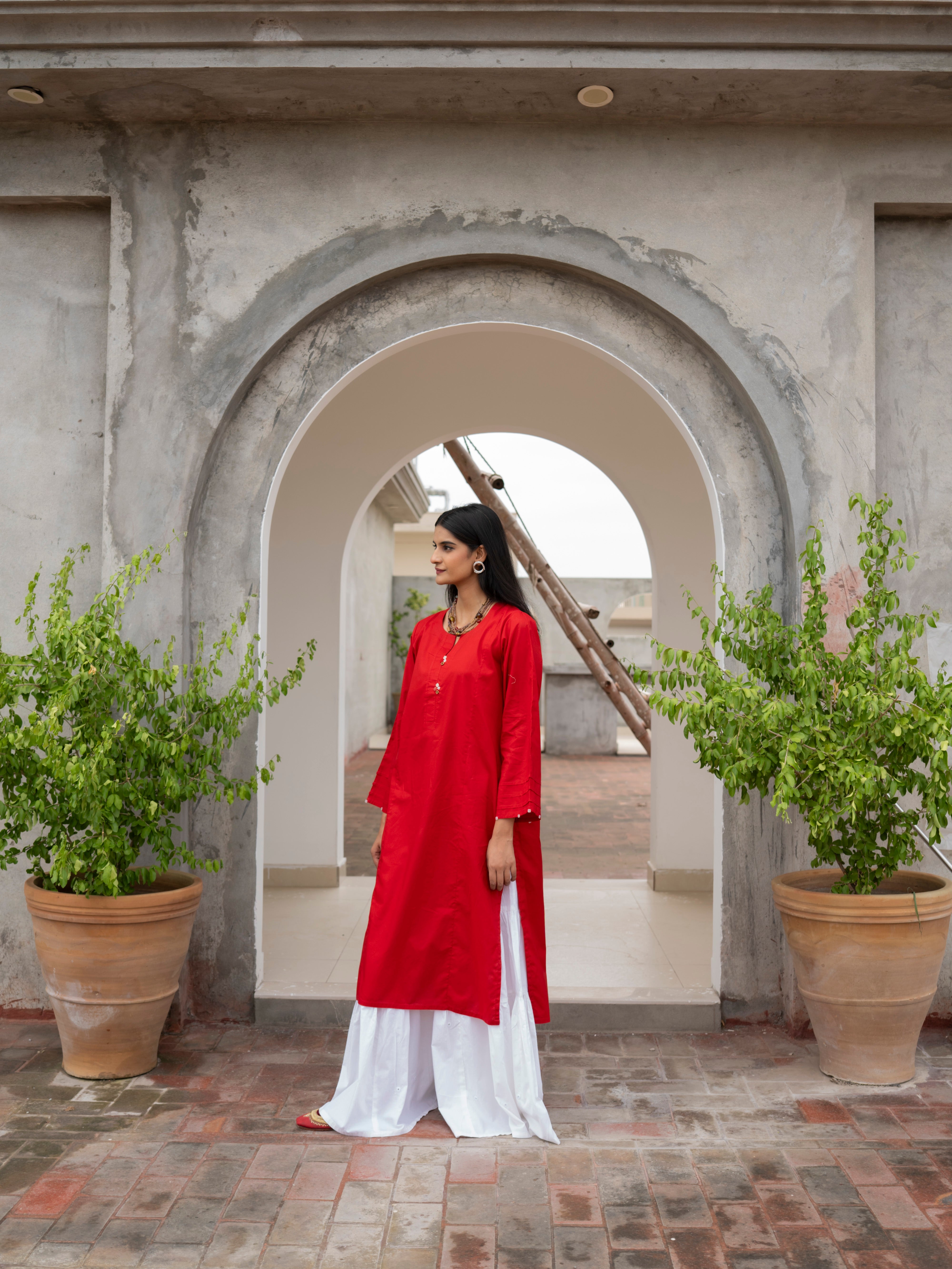 RUBY GLOW - STITCHED