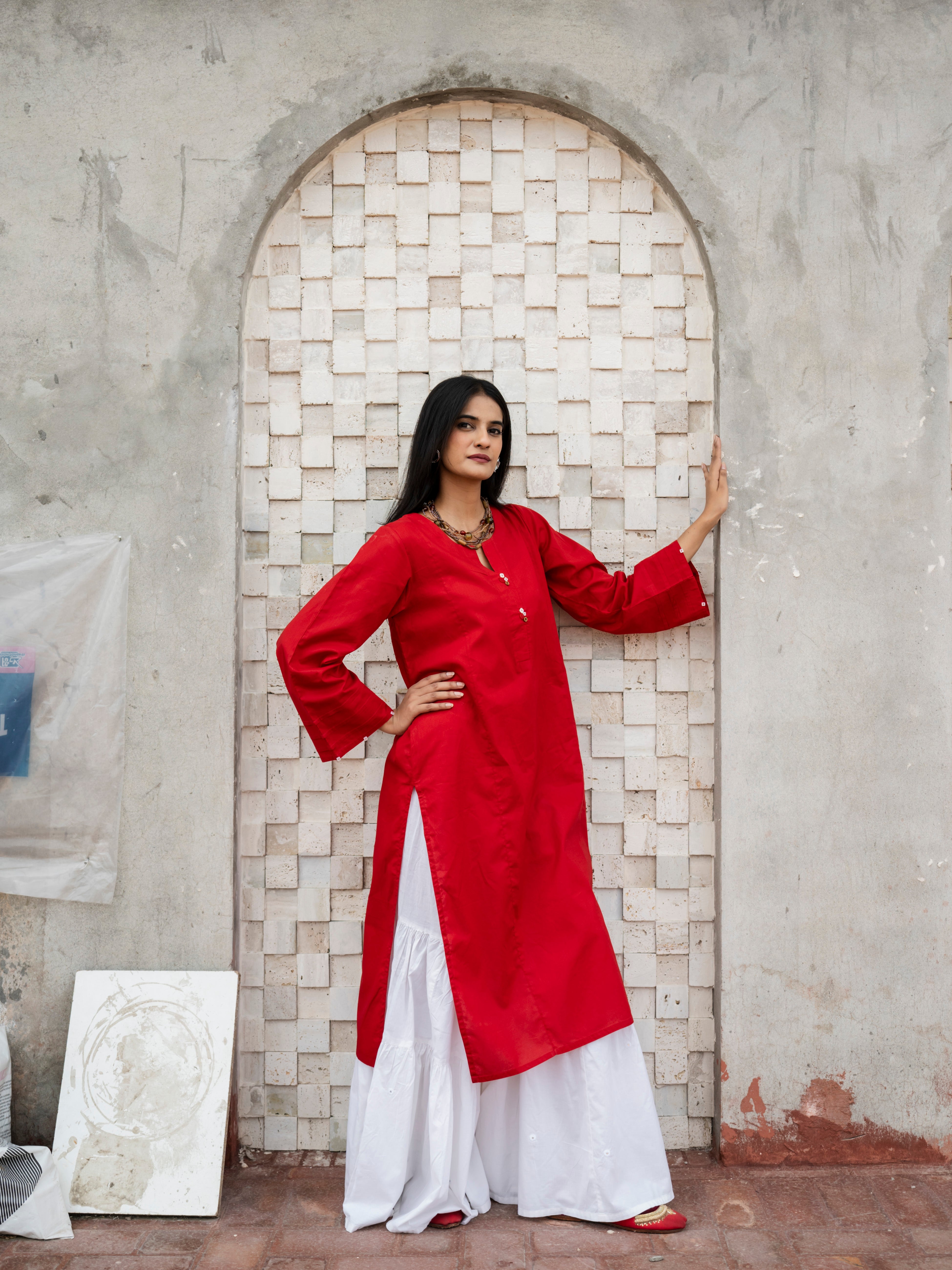 RUBY GLOW - STITCHED