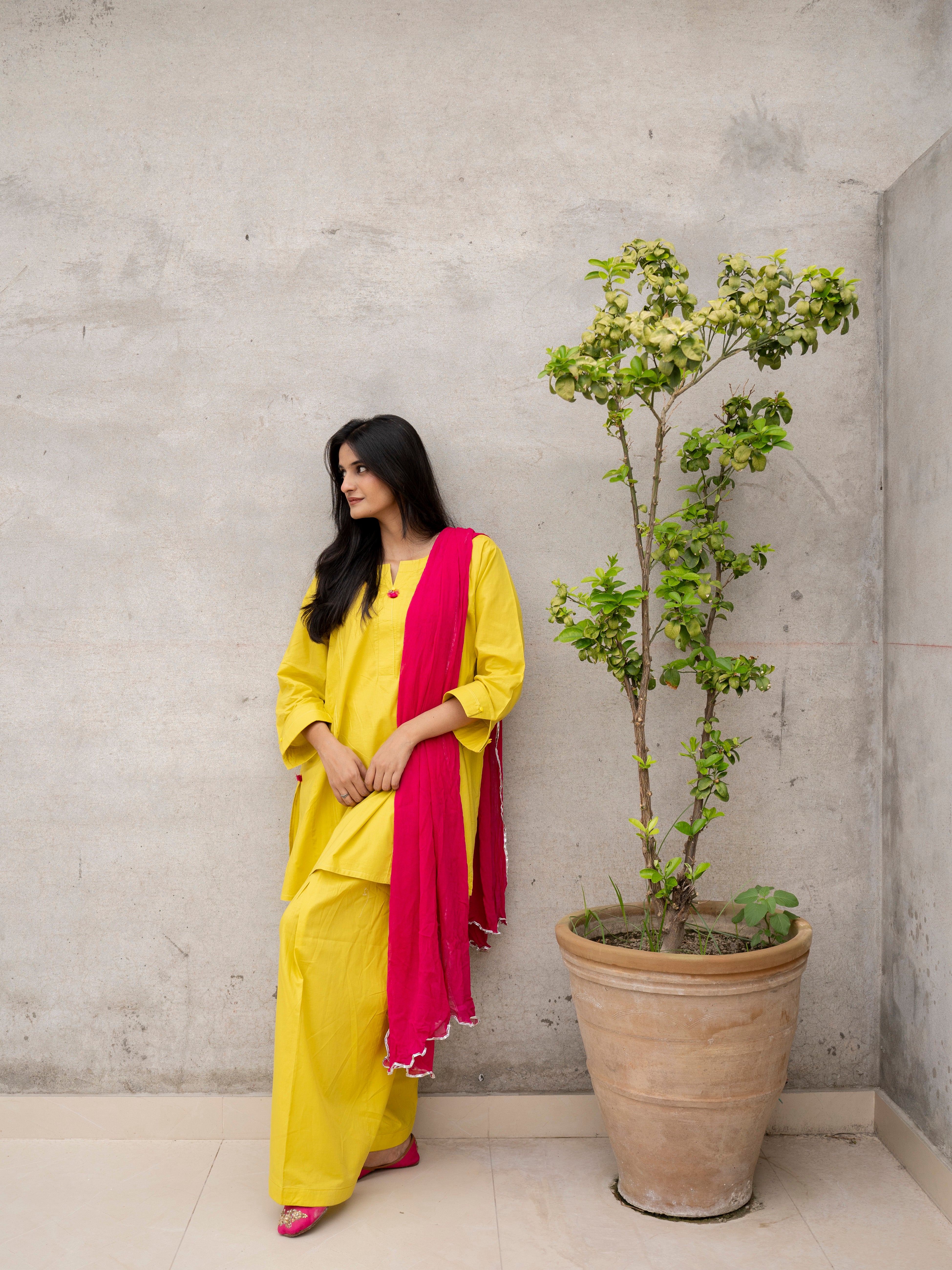 GOLDEN LIME - STITCHED