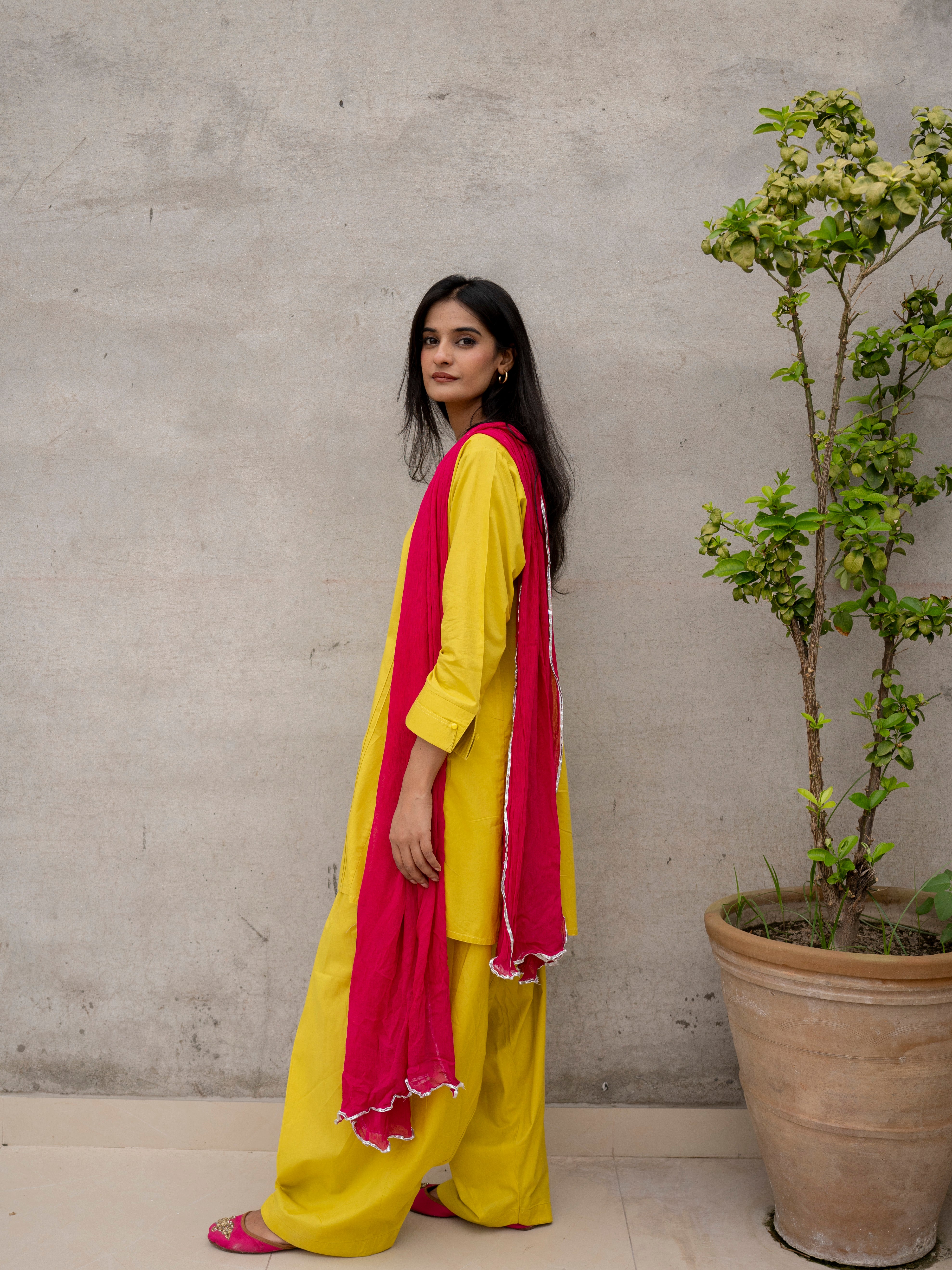 GOLDEN LIME - STITCHED