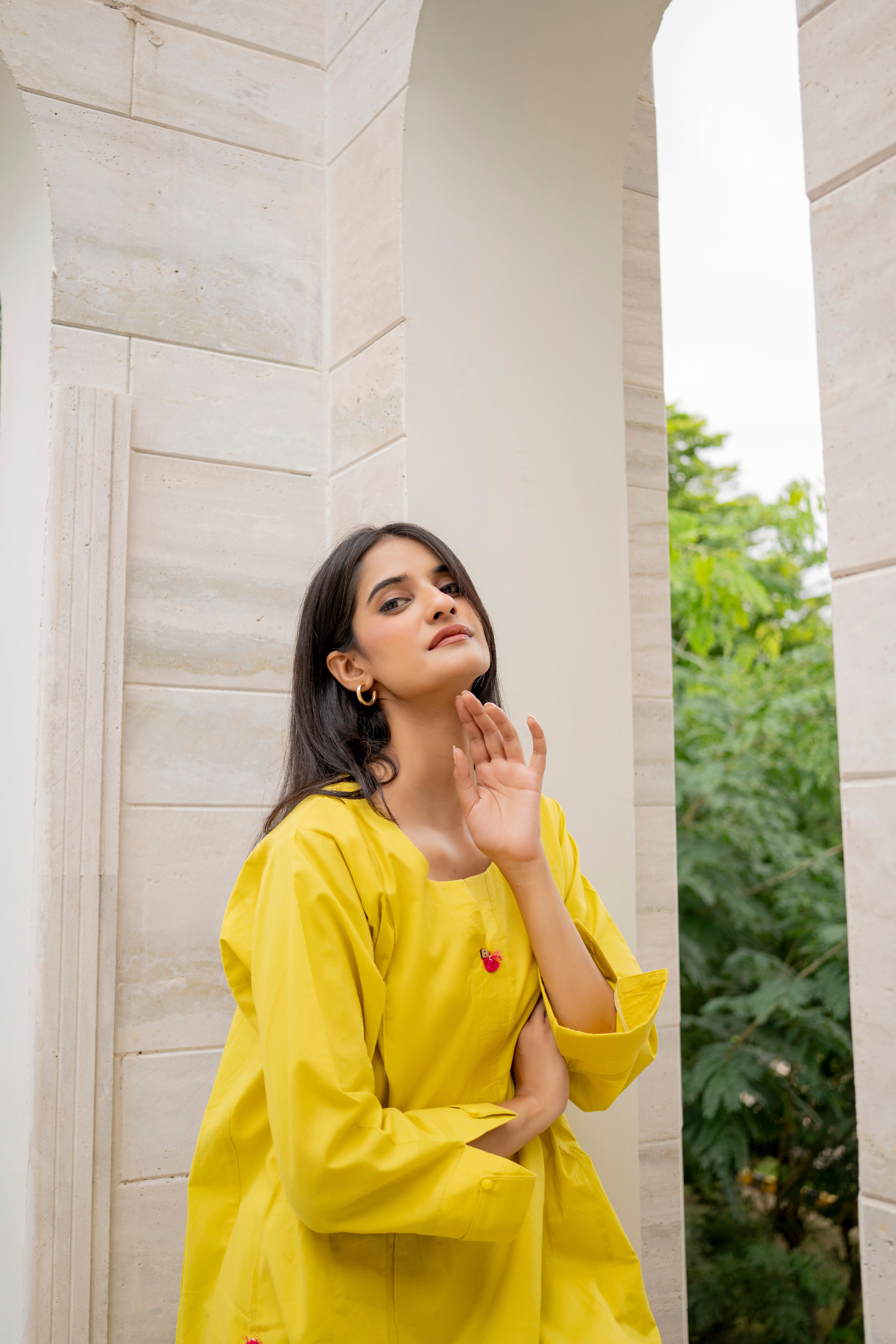 GOLDEN LIME - STITCHED